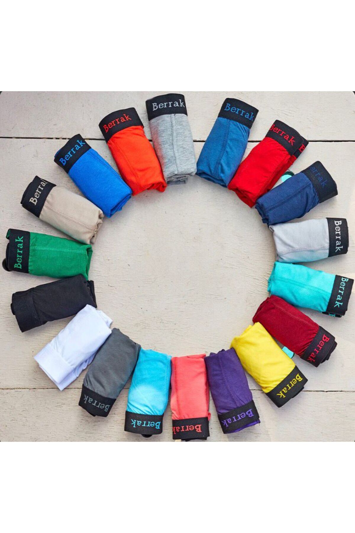 10'LU MODAL ERKEK LİKRALI BOXER KARIŞIK RENKLİ-4476