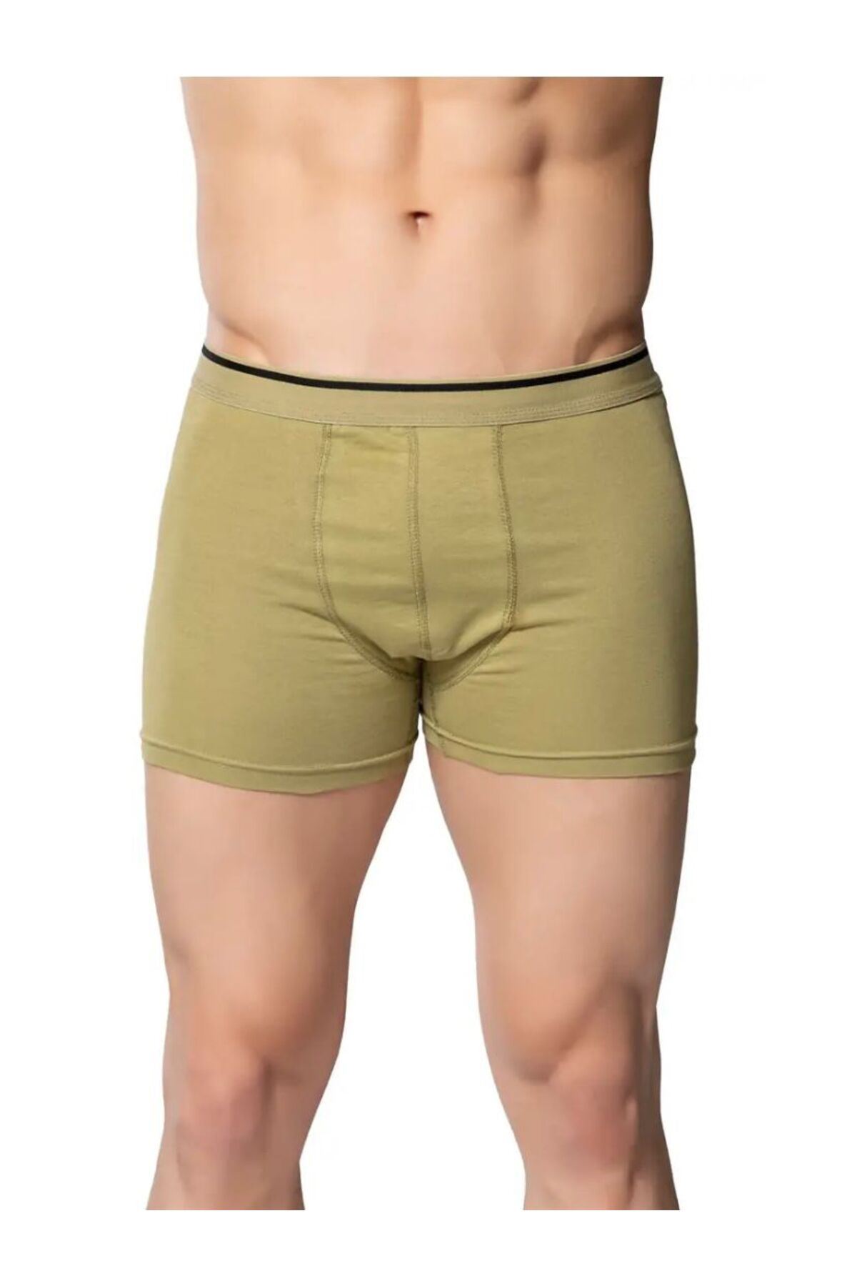 6'LI ERKEK LİKRALI BOXER KARIŞIK RENK-