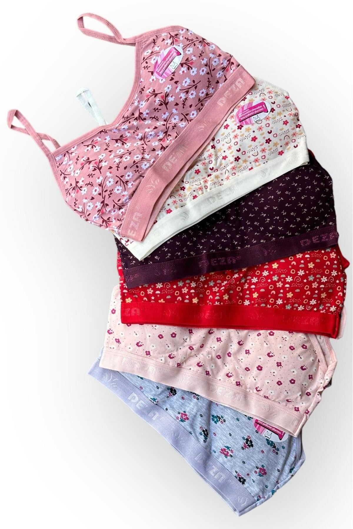 8'Lİ KIZ ÇOCUK PEDLİ ALIŞTIRMA KARIŞIK DESEN -DONDEZA 425