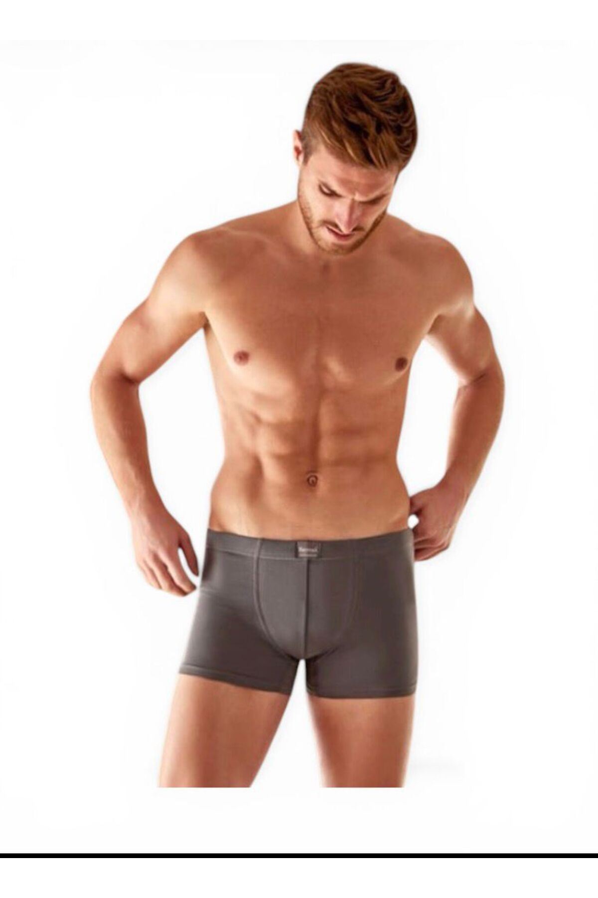 2'Lİ BAMBU ERKEK LİKRALI BOXER KARIŞIK RENK -BERRAK 4430