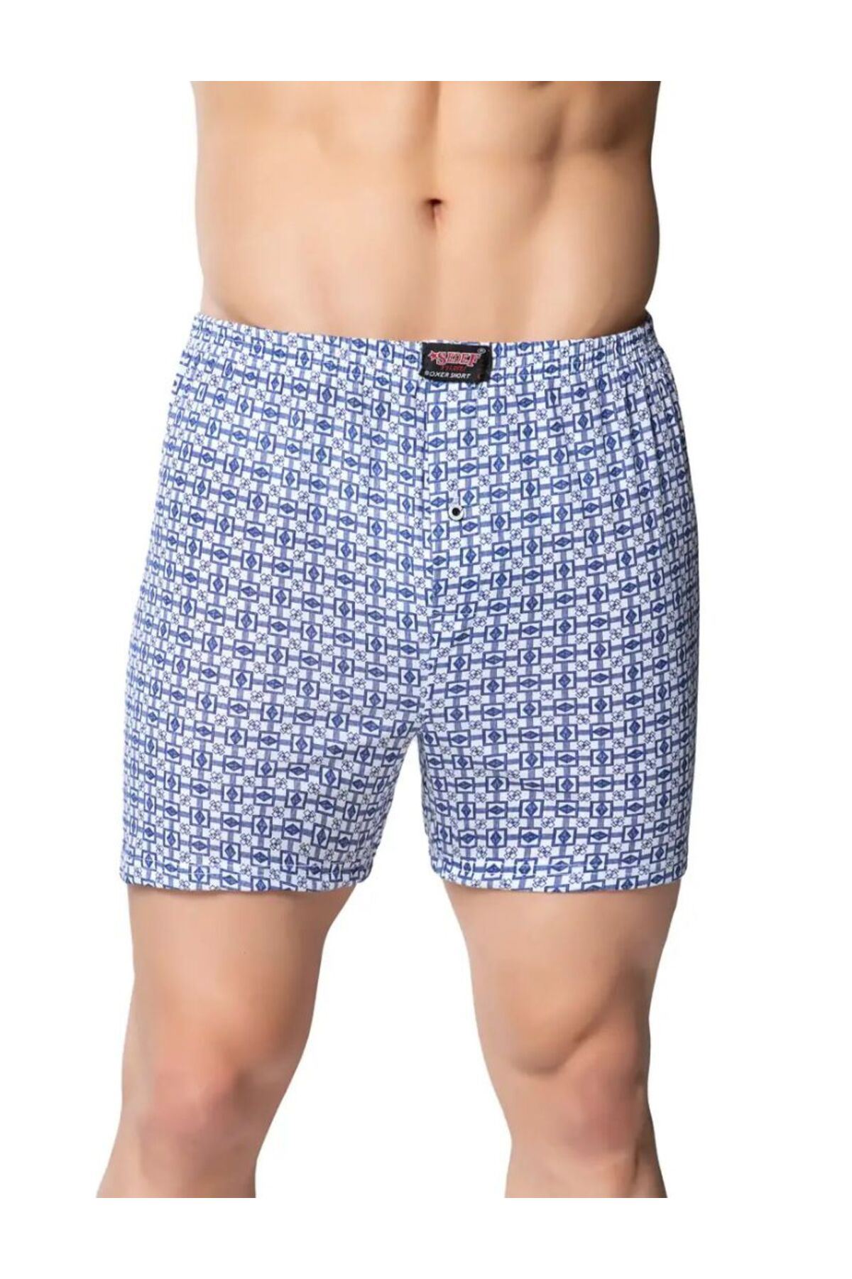 4'LÜ ERKEK RAHAT KESİM BOXER - 1012