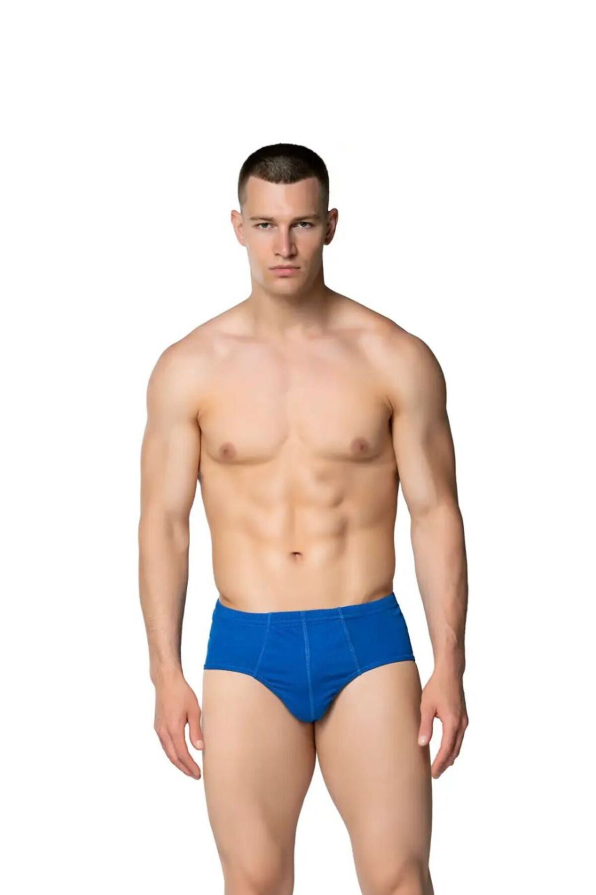 6'LI ERKEK SLİP- KÜLOT RENKLİ- 1010