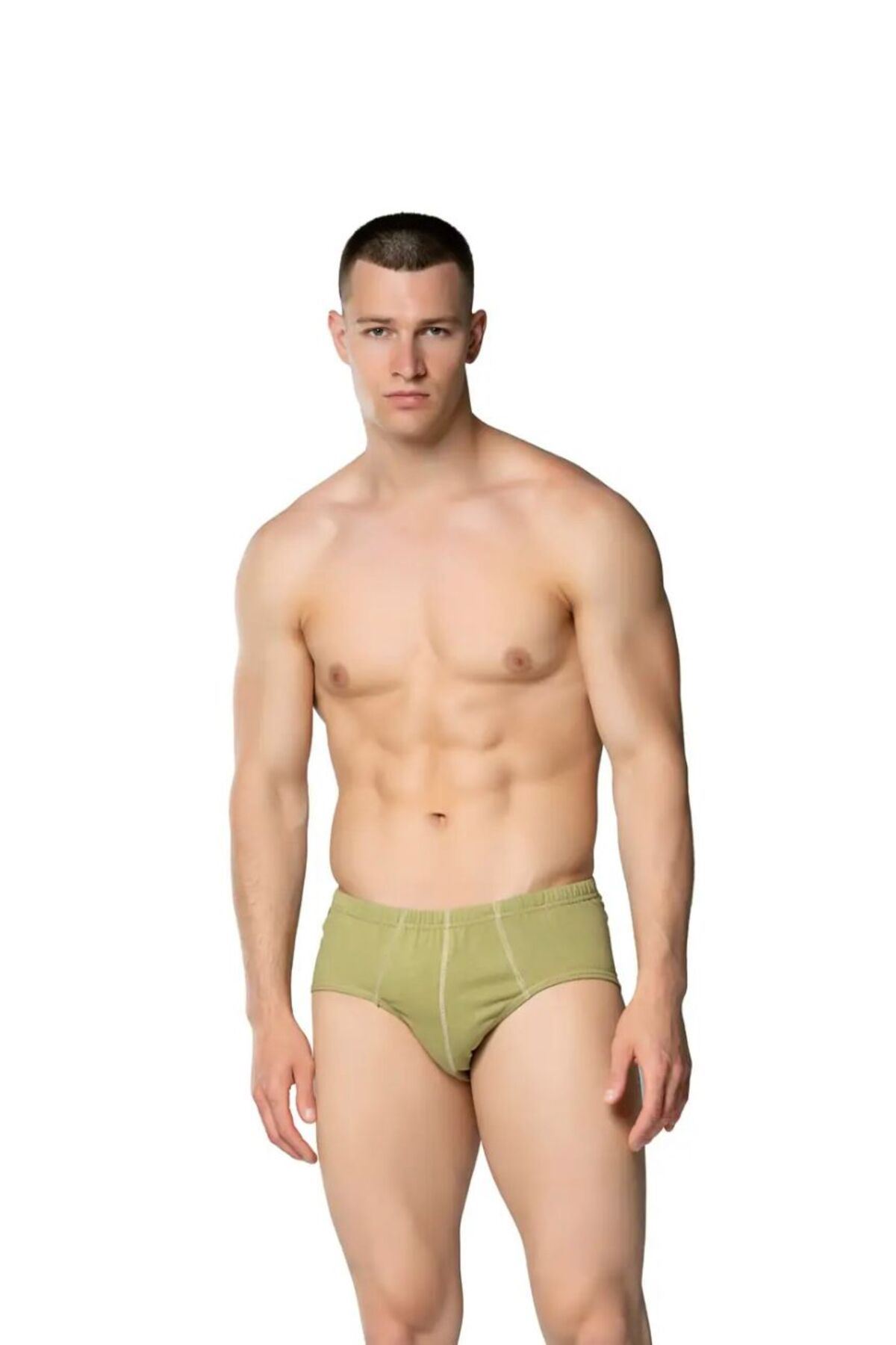 6'LI ERKEK SLİP- KÜLOT RENKLİ- 1010