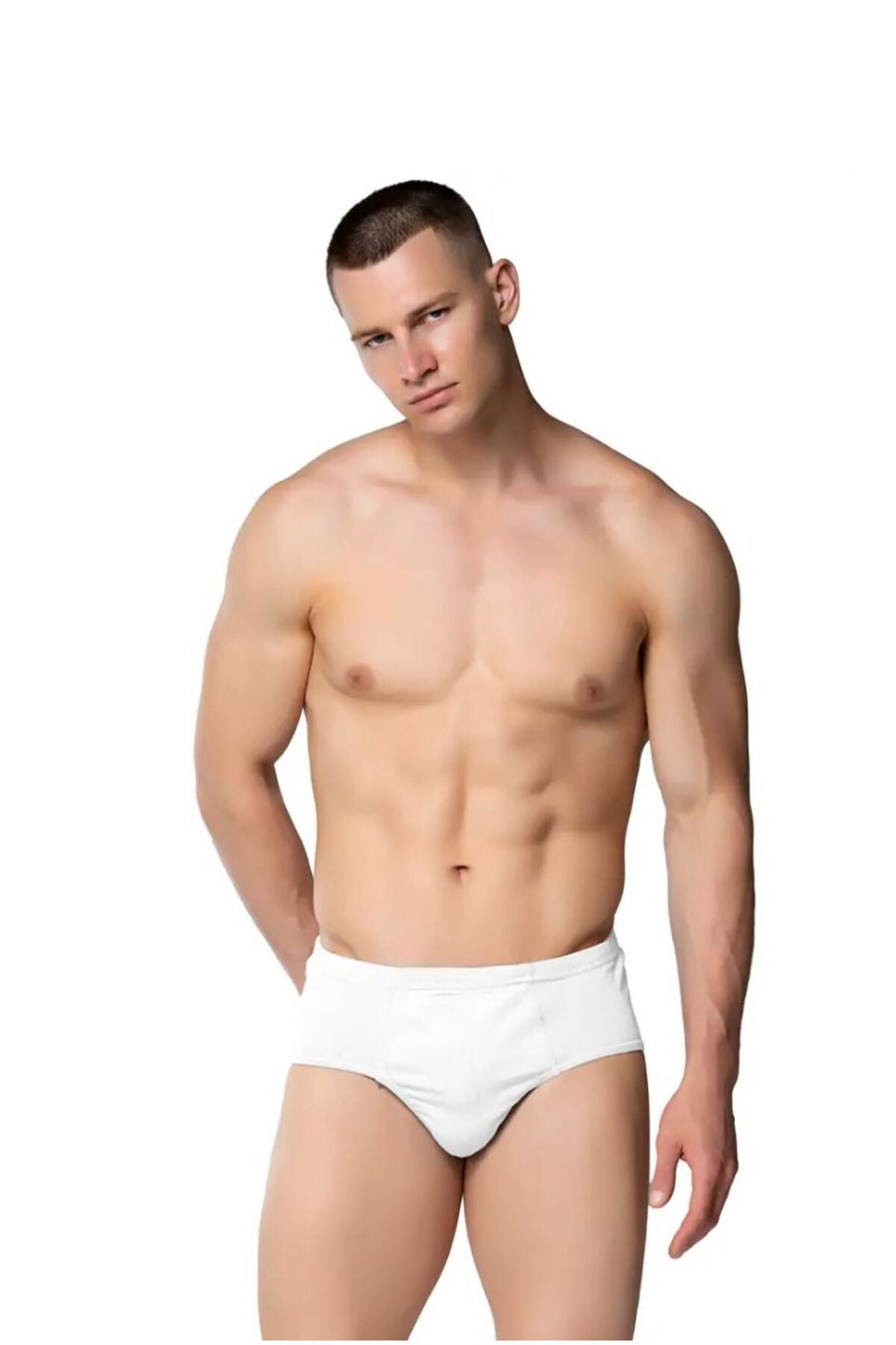 3'LÜ ERKEK SLİP KÜLOT-BEYAZ 1005