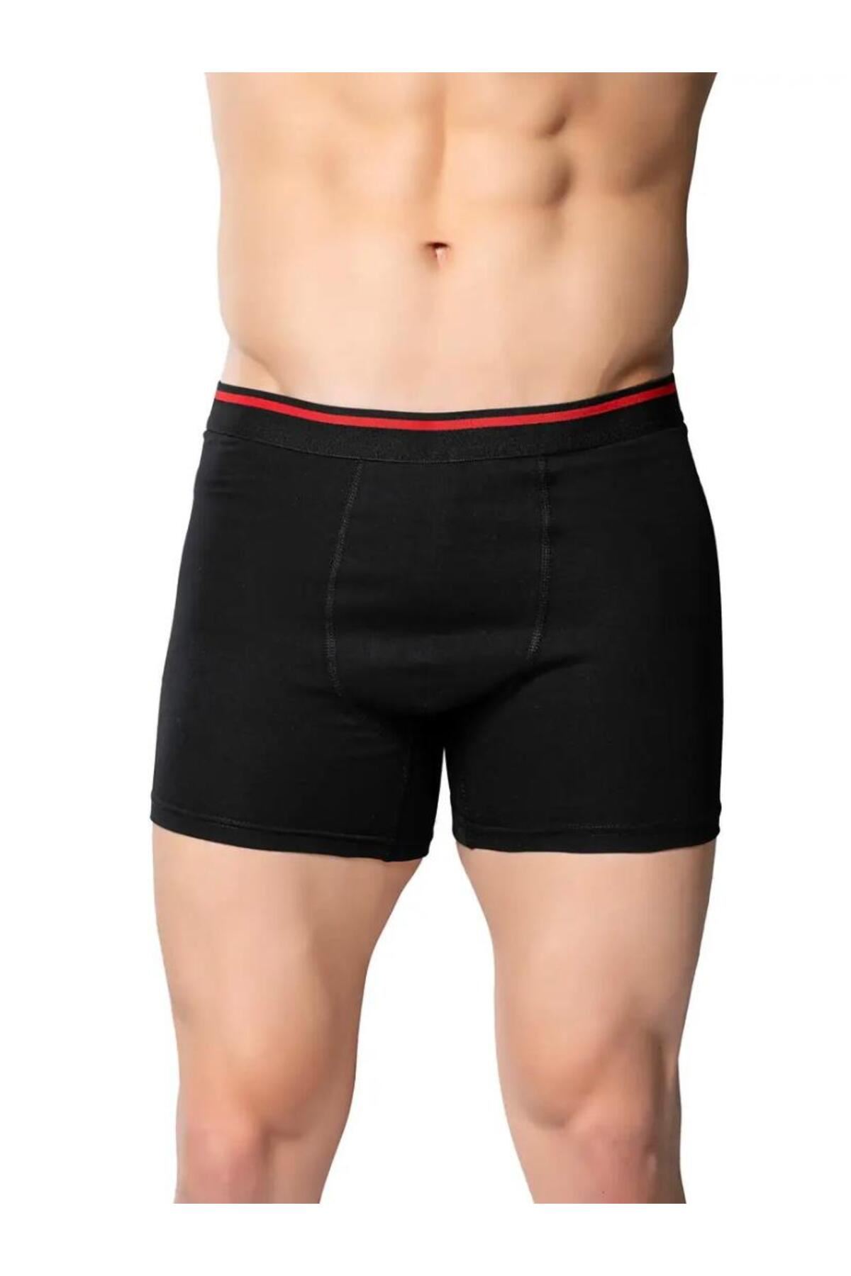 ERKEK LİKRALI BOXER 12'Lİ PAKET-1013