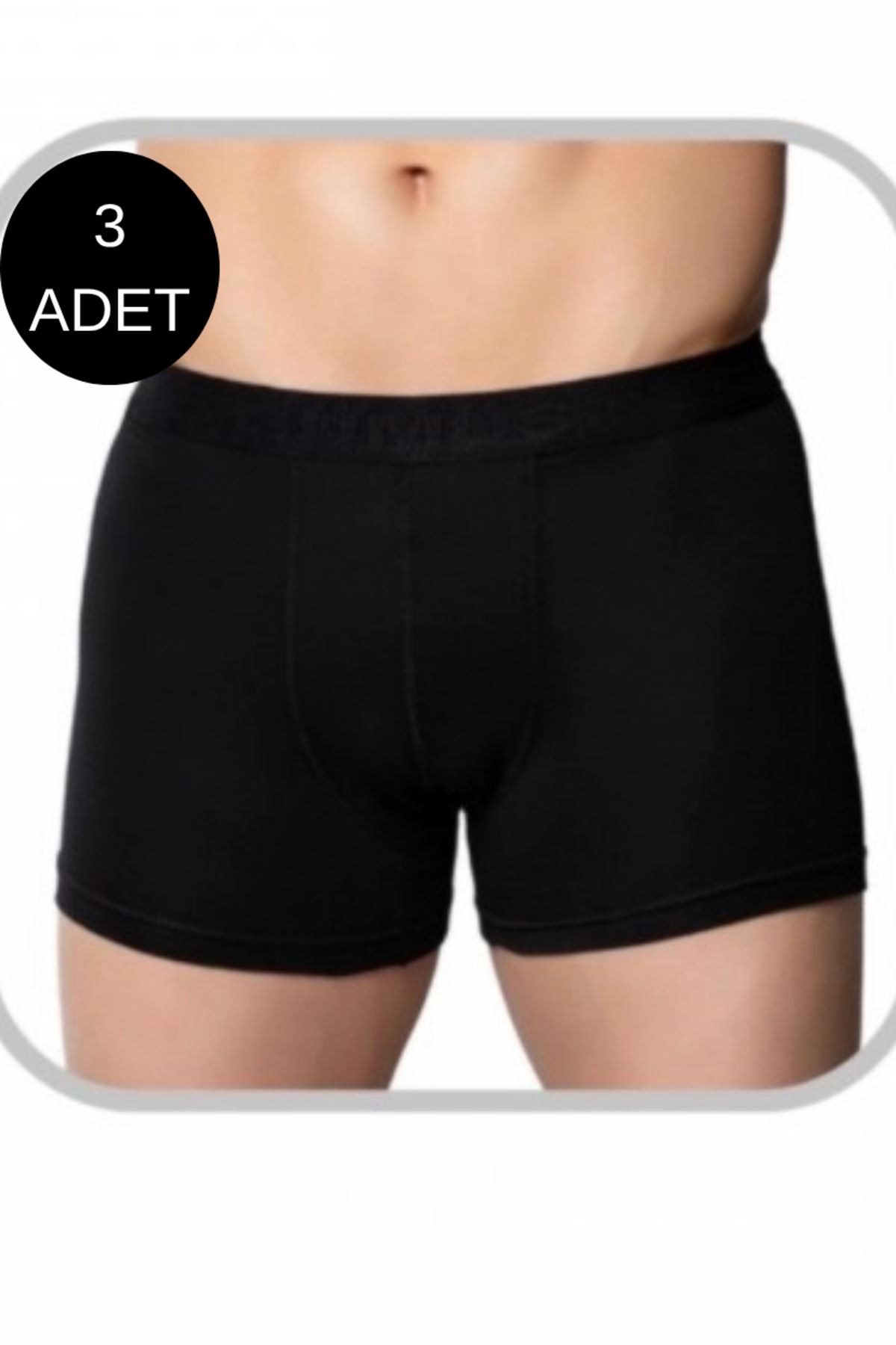 ERKEK LİKRALI BOXER 4018 3’LÜ PAKET