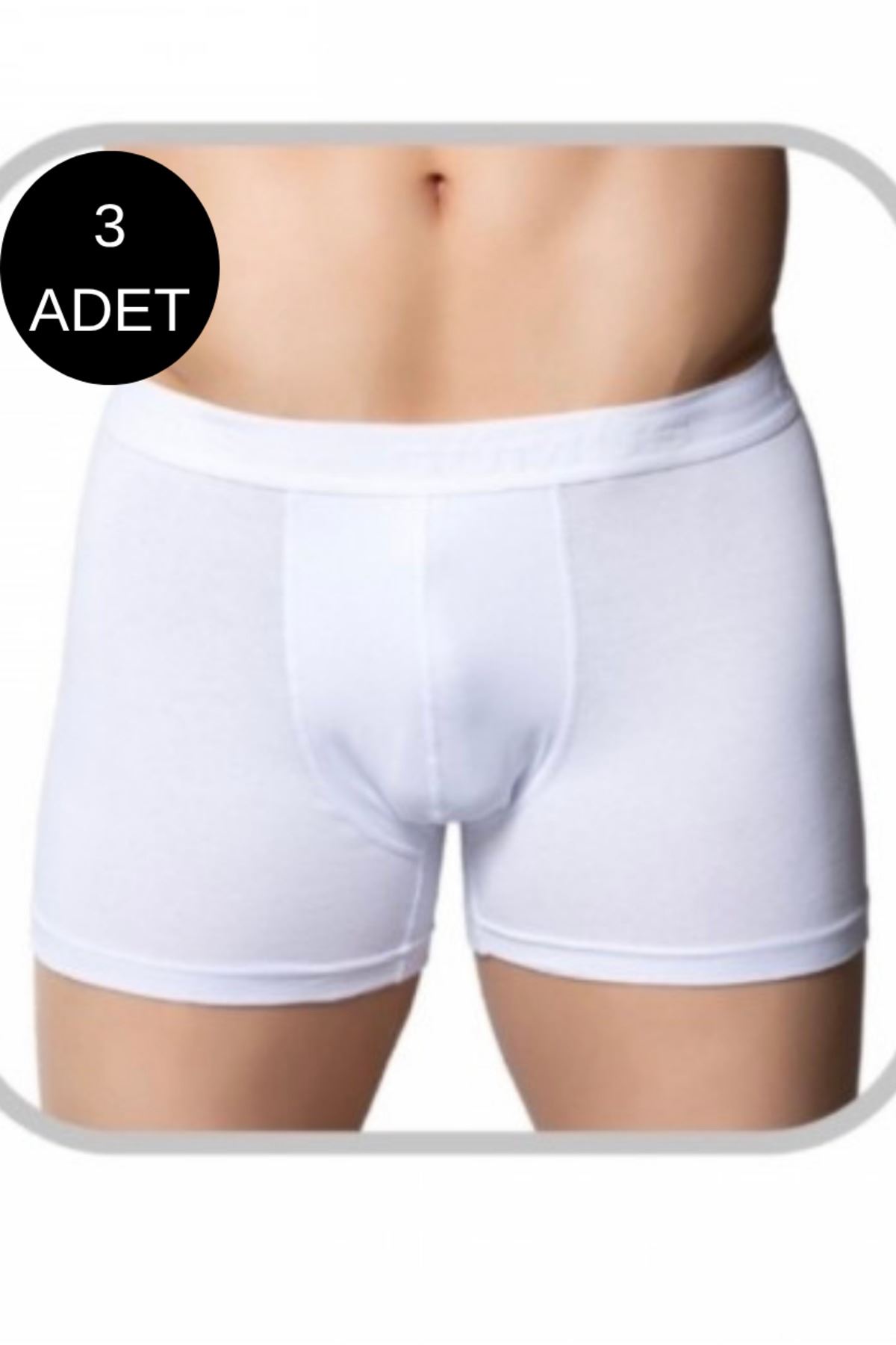 ERKEK LİKRALI BOXER 4018 3’LÜ PAKET