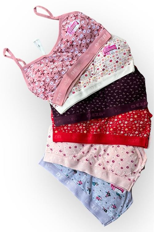 4'LÜ KIZ ÇOCUK PEDLİ ALIŞTIRMA KARIŞIK DESEN -DONDEZA 425