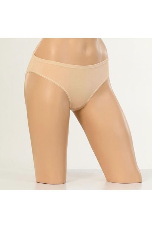 3'LÜ DÜZ KADIN KÜLOT-KARIŞIK RENK-DONDEZA