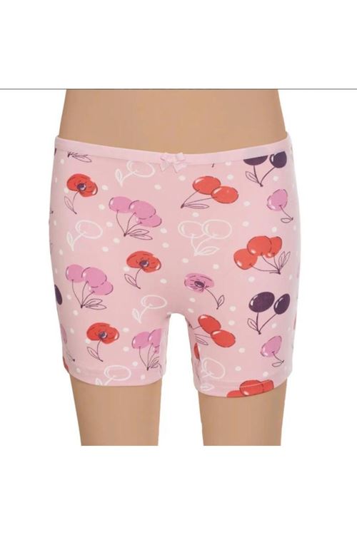 KIZ ÇOCUK BOXER DESENLİ 6'LI PAKET KARIŞIK DESEN-GÜMÜŞ 3072