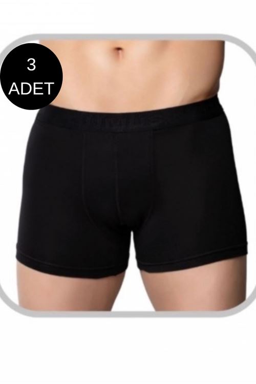 ERKEK LİKRALI BOXER 4018 3’LÜ PAKET