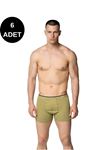 ERKEK LİKRALI BOXER 6'LI PAKET-1013